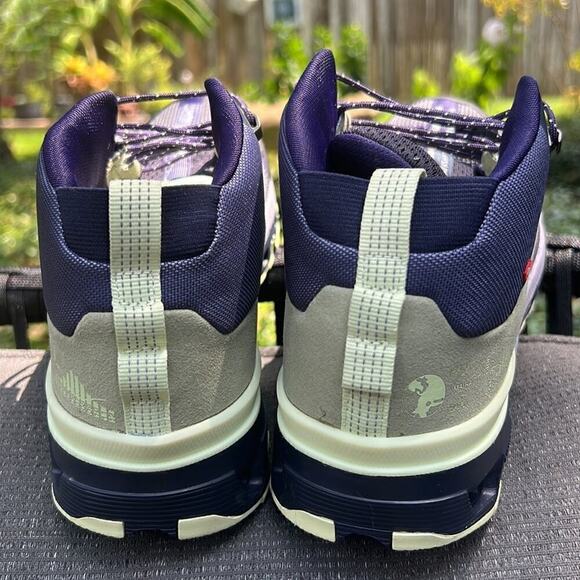 ON Running Women's Cloudtrax Hiking Boots, Reseda - Bright Lavender - Picture 7 of 17